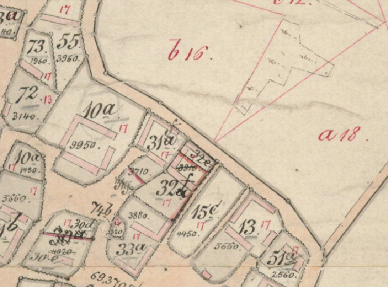 Historiske kort på nettet (https://historiskekort.dk/). Matrikelkort Veddum By, Skelund (28283 1896) Gyldig : 1896 - 1963 Målestok: 4000. Indeholder data fra Styrelsen for Dataforsyning og Infrastruktur hentet 2023.