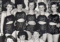 Ella Ladefoged. Foto 1957 Afdansningsbal