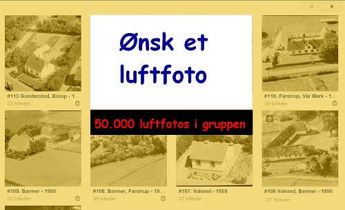 Luftfotos på Facebook