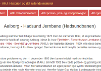 Historiske billeder og beskriveler på jernbanen.dk