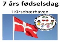 Invitation til Kirsebærhavens 7-års fødselsdag 🍒