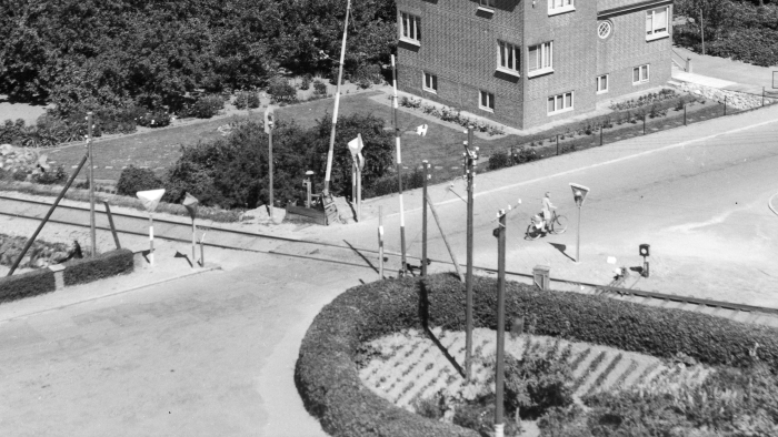 Hadsundbanen
1955 Sylvest Jensen Luftfoto; Det Kgl. Bibliotek.
http://www.kb.dk/danmarksetfraluften/images/luftfo/2011/maj/luftfoto/object1891602