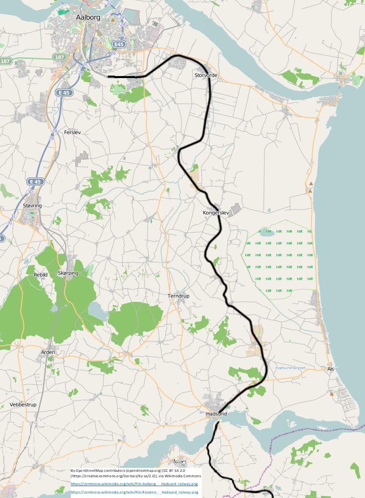 Cykeltur på banestien Havndal - Gistrup