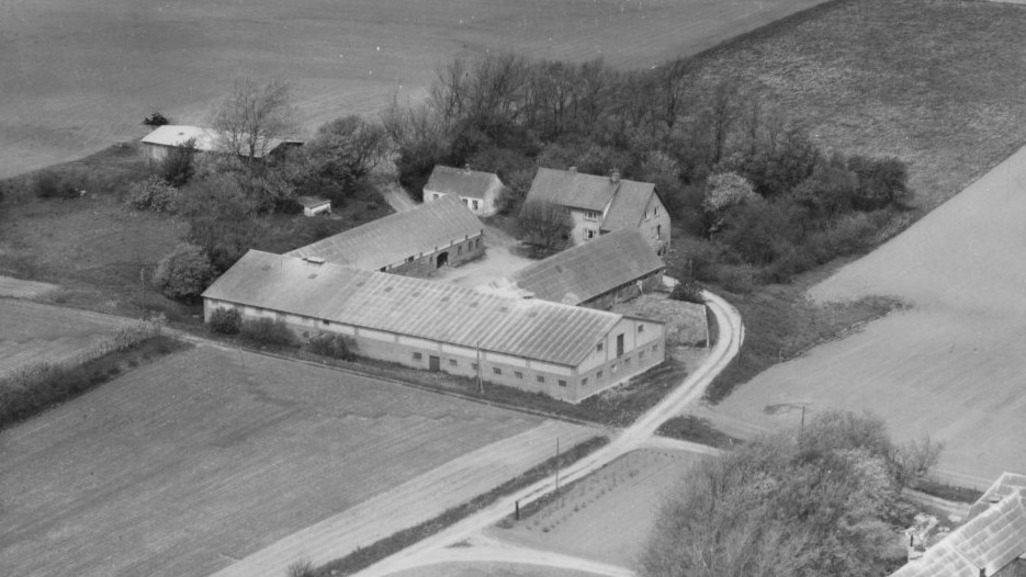 Hos Richard Jensen 1972 Sylvest Jensen Luftfoto;  Det Kgl. Bibliotek https://www.kb.dk/danmarksetfraluften/images/luftfo/2011/maj/luftfoto/object2028671