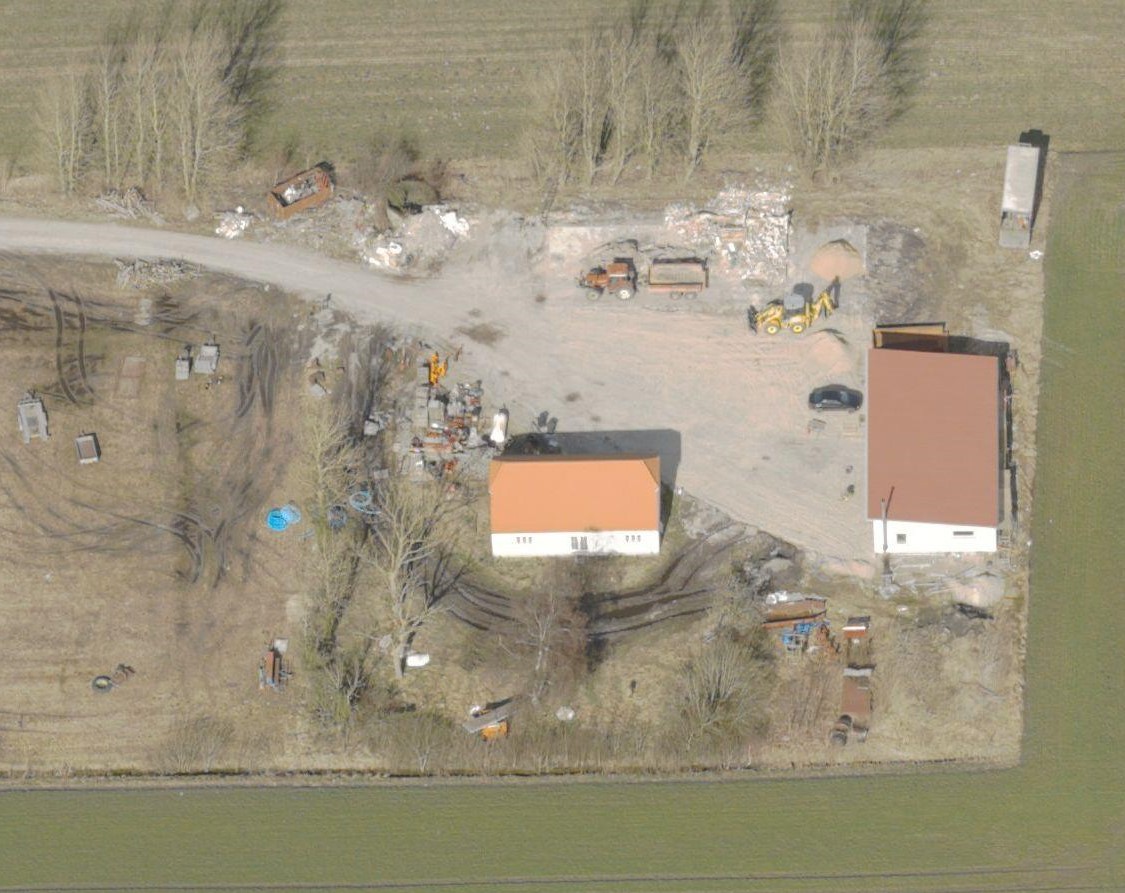 Skråfoto fra Styrelsen for Dataforsyning og Effektivisering, Skråfoto 2017. Hentet 2018. 
https://skraafoto.dataforsyningen.dk/?orientation=north&center=574781.54%2C6293081.25