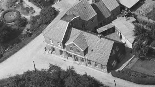 Nygade 1
1946 Sylvest Jensen Luftfoto; Det Kgl. Bibliotek.
http://www5.kb.dk/danmarksetfraluften/images/luftfo/2011/maj/luftfoto/object1300027