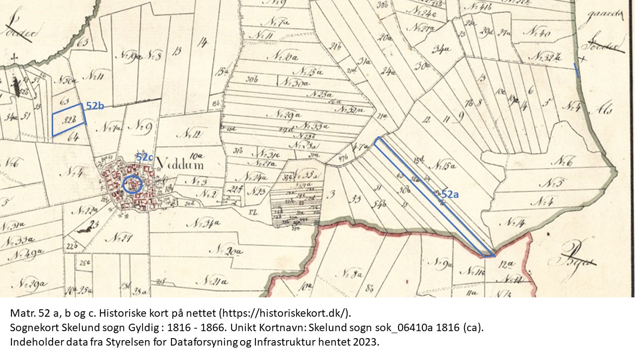 Historiske kort på nettet (https://historiskekort.dk/). Sognekort Skelund sogn Gyldig : 1816 - 1866. Unikt Kortnavn: Skelund sogn sok_06410a 1816 (ca). Indeholder data fra Styrelsen for Dataforsyning og Infrastruktur hentet 2023.