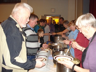 Faellesspisning februar 2013